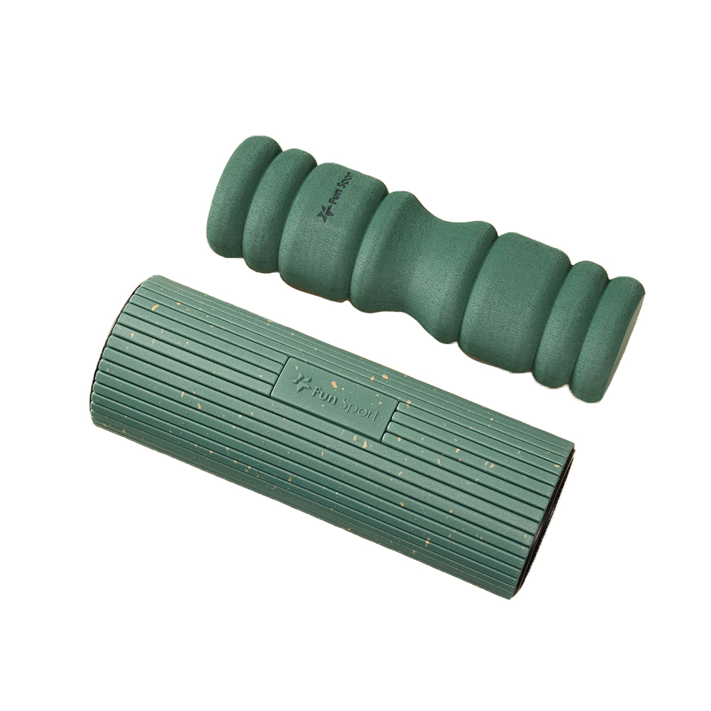 肌效雙配組 健力滾筒/護脊滾棒