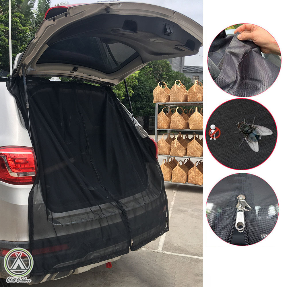 車尾磁吸紗門 車後門紗窗－(多尺寸)