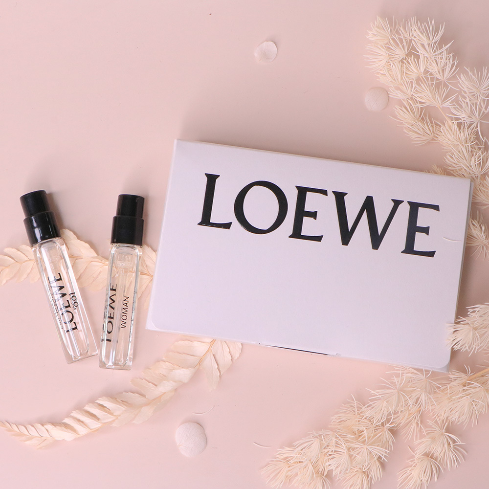 LOEWE羅威 001 事後清晨淡香精 男女對香針管組(1.5mlx2)