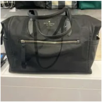 [S] KATE SPADE KC525 CHELSEA KSNYL WEEKENDER,BLACK, 196021321481 (SKS793)