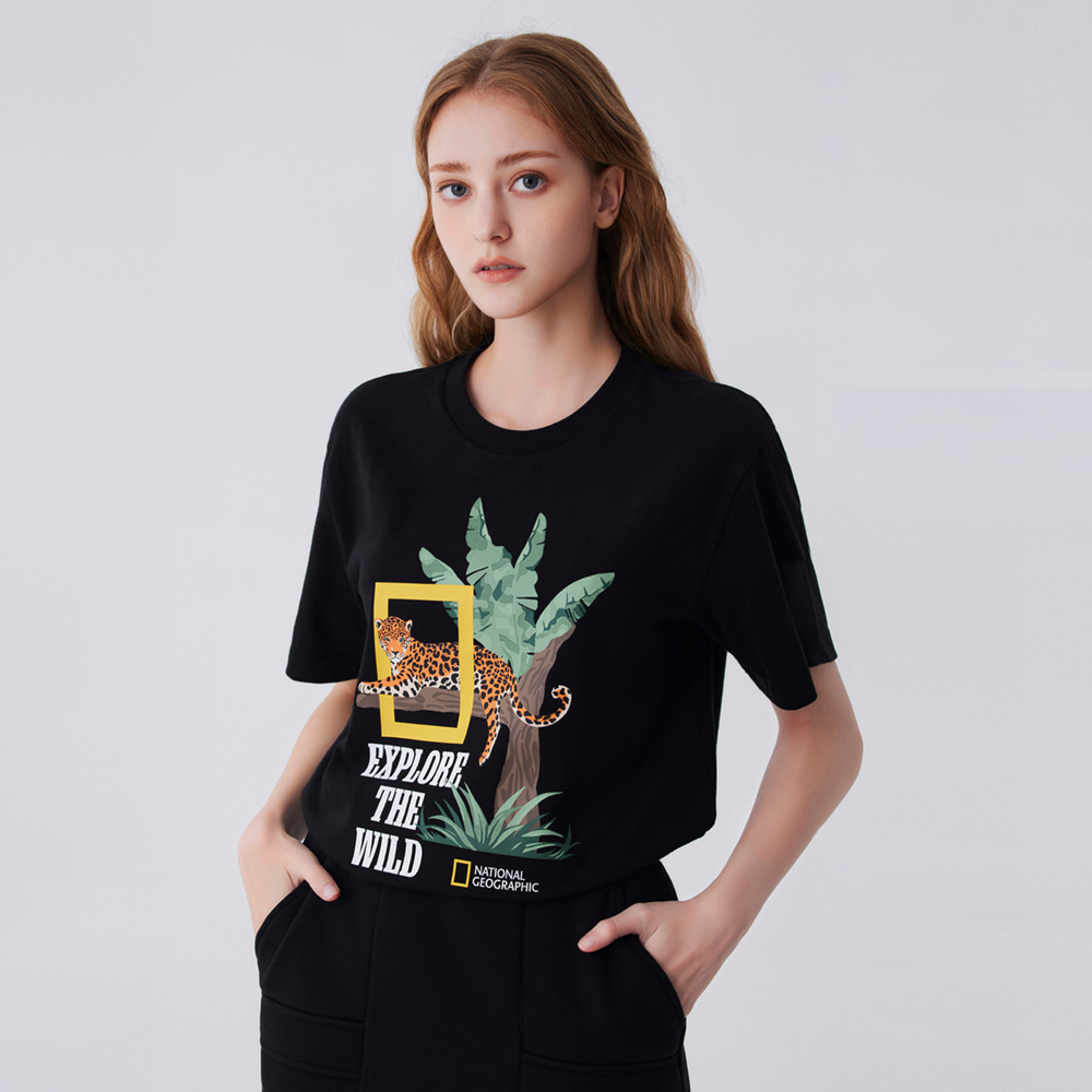 JAGUAR Graphic Short Sleeve Tee - CARBON BLACK