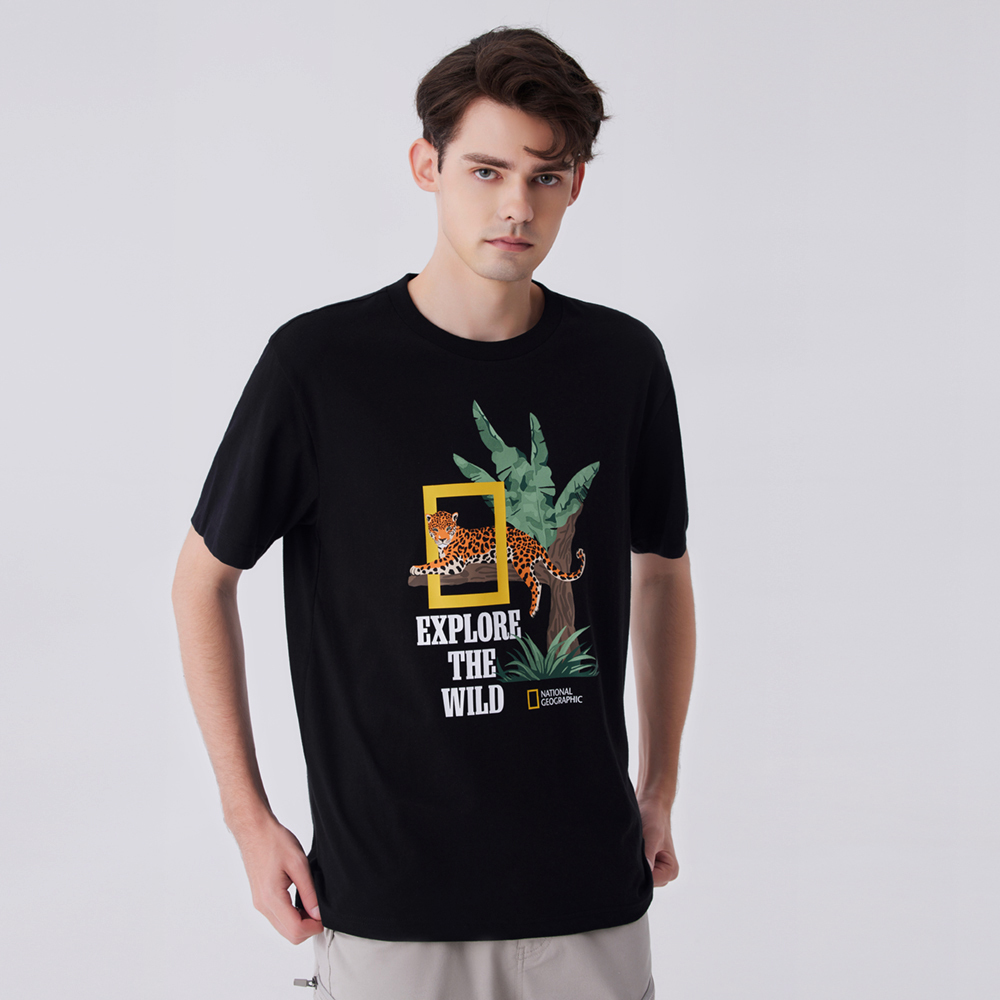 【NATIONAL GEOGRAPHIC】CONCEPT ANIMAL GRAPHIC ECO半袖Tシャツ NATIONAL GEOGRAPHIC】CONCEPT ANIMAL GRAPHIC ECO半袖Tシャツ