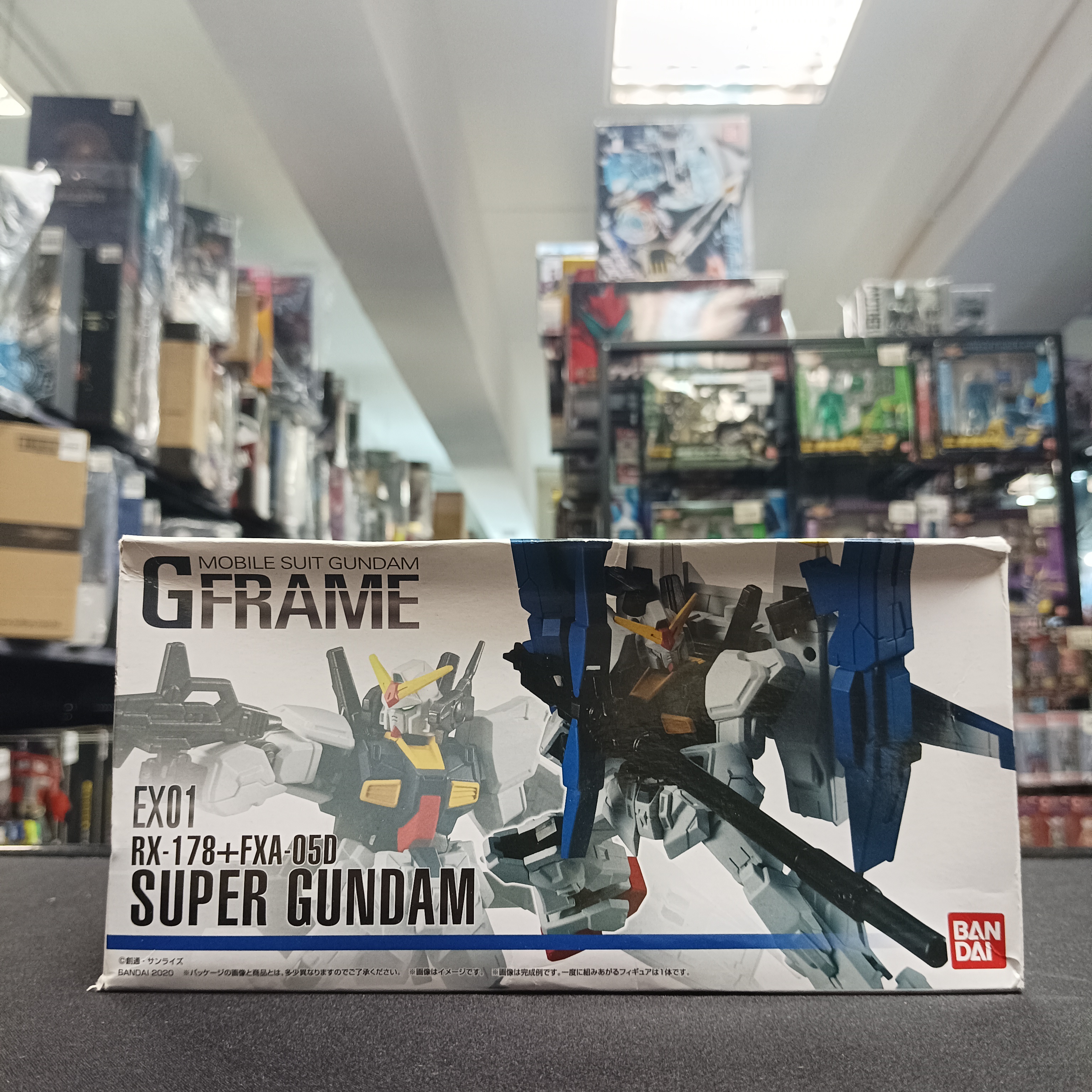 寄賣-GUNDAM- Gframe EX01 Super Gundam
