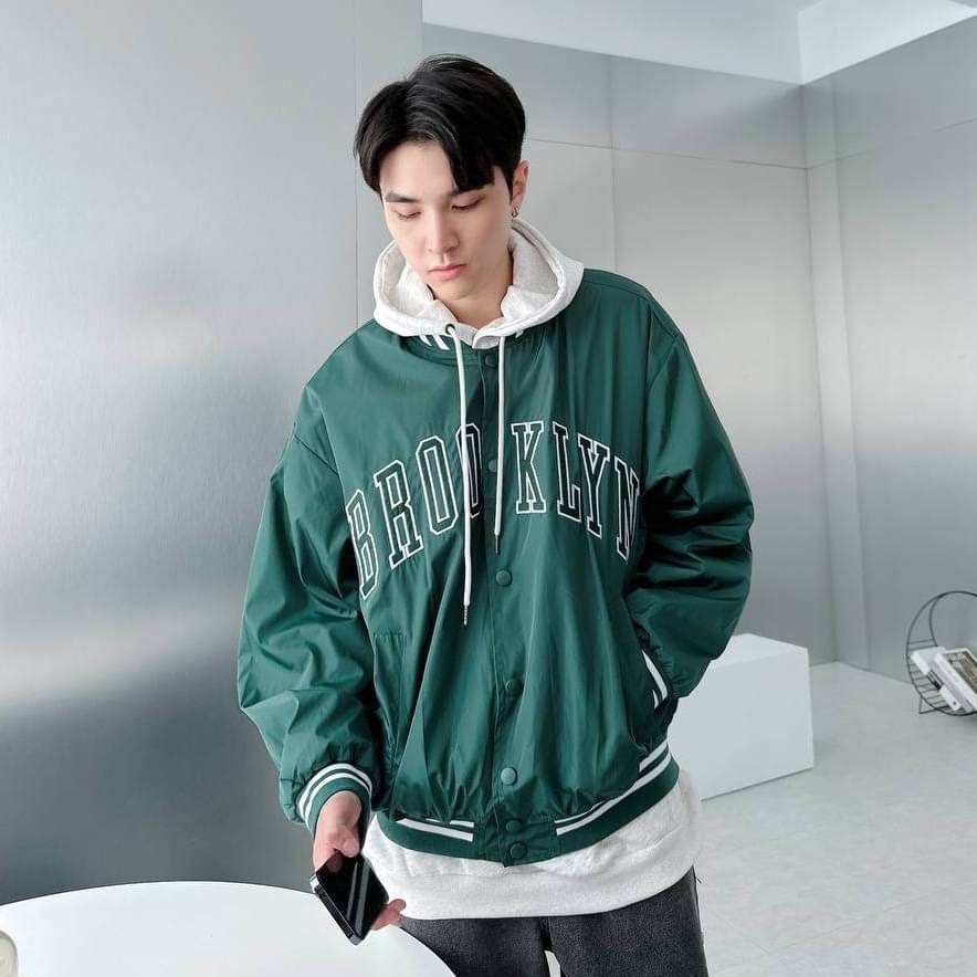 自訂款 BOOKLYN 電繡棒球外套 IM98071