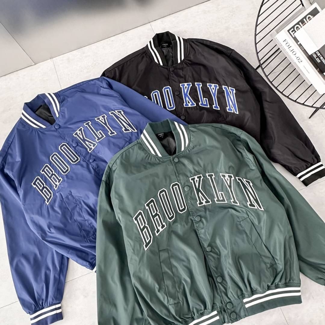 自訂款 BOOKLYN 電繡棒球外套 IM98071