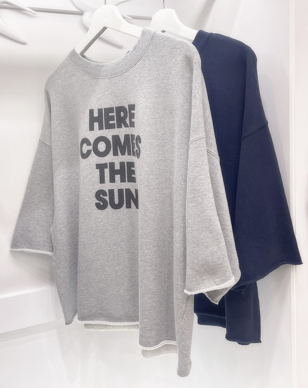 HCTS七分袖無收邊上衣