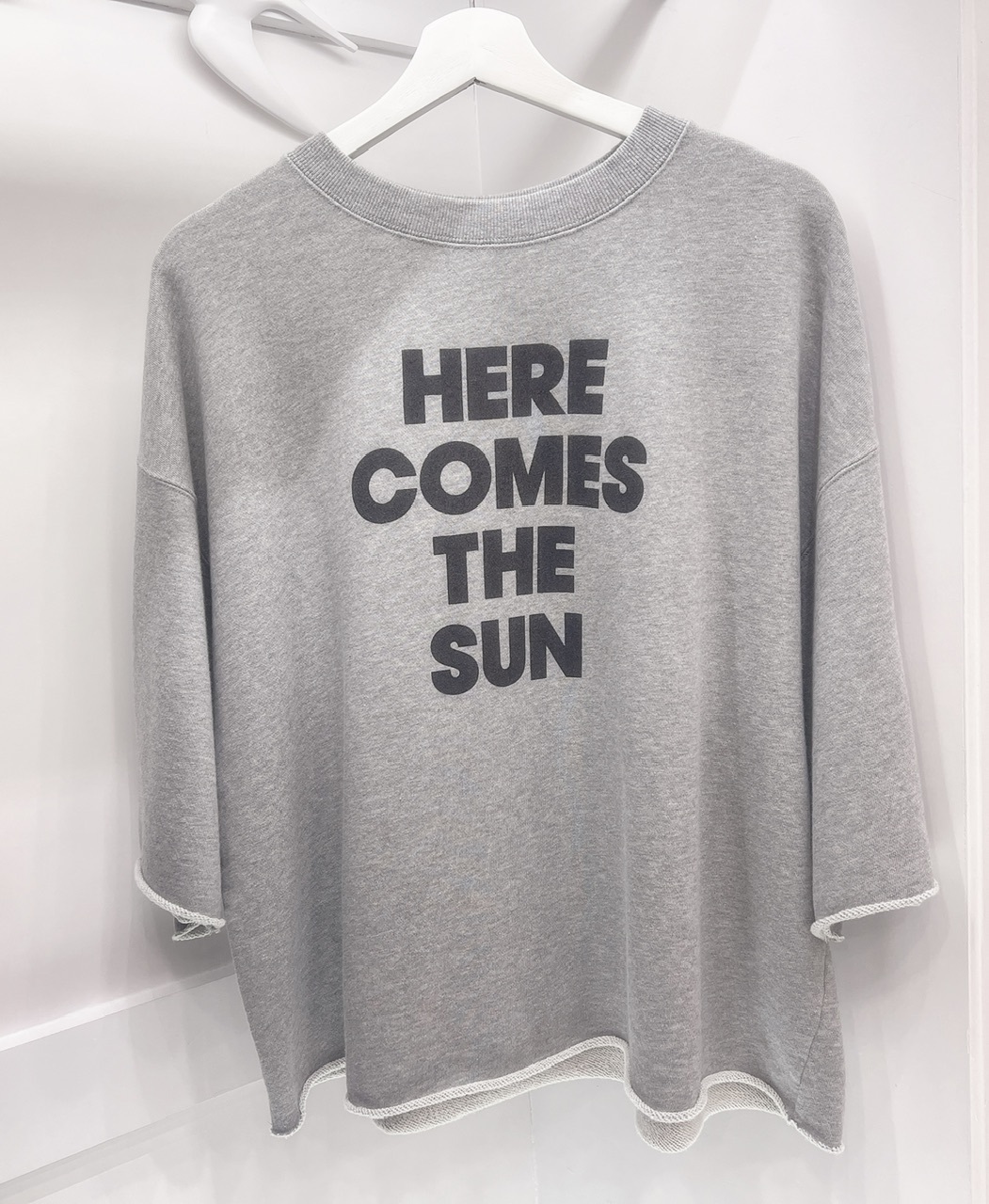 HCTS七分袖無收邊上衣