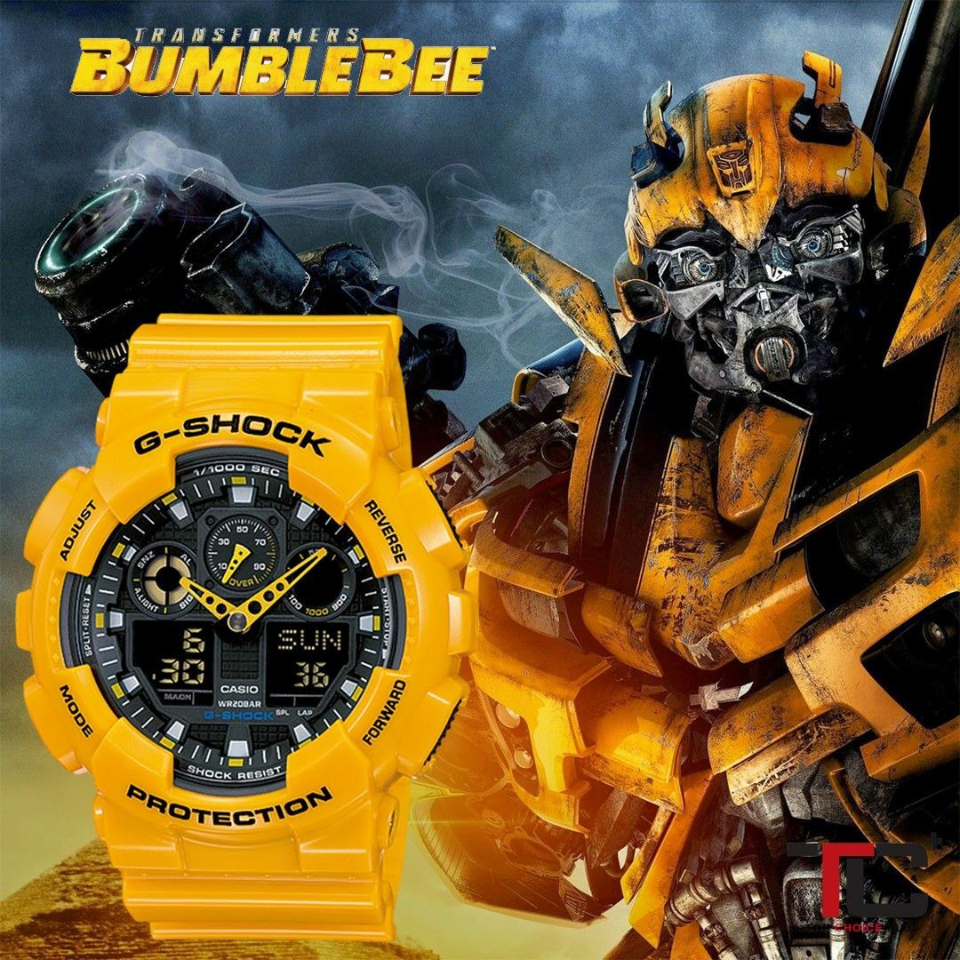 G-Shock GA-100A-9A 手錶  (香港行貨)