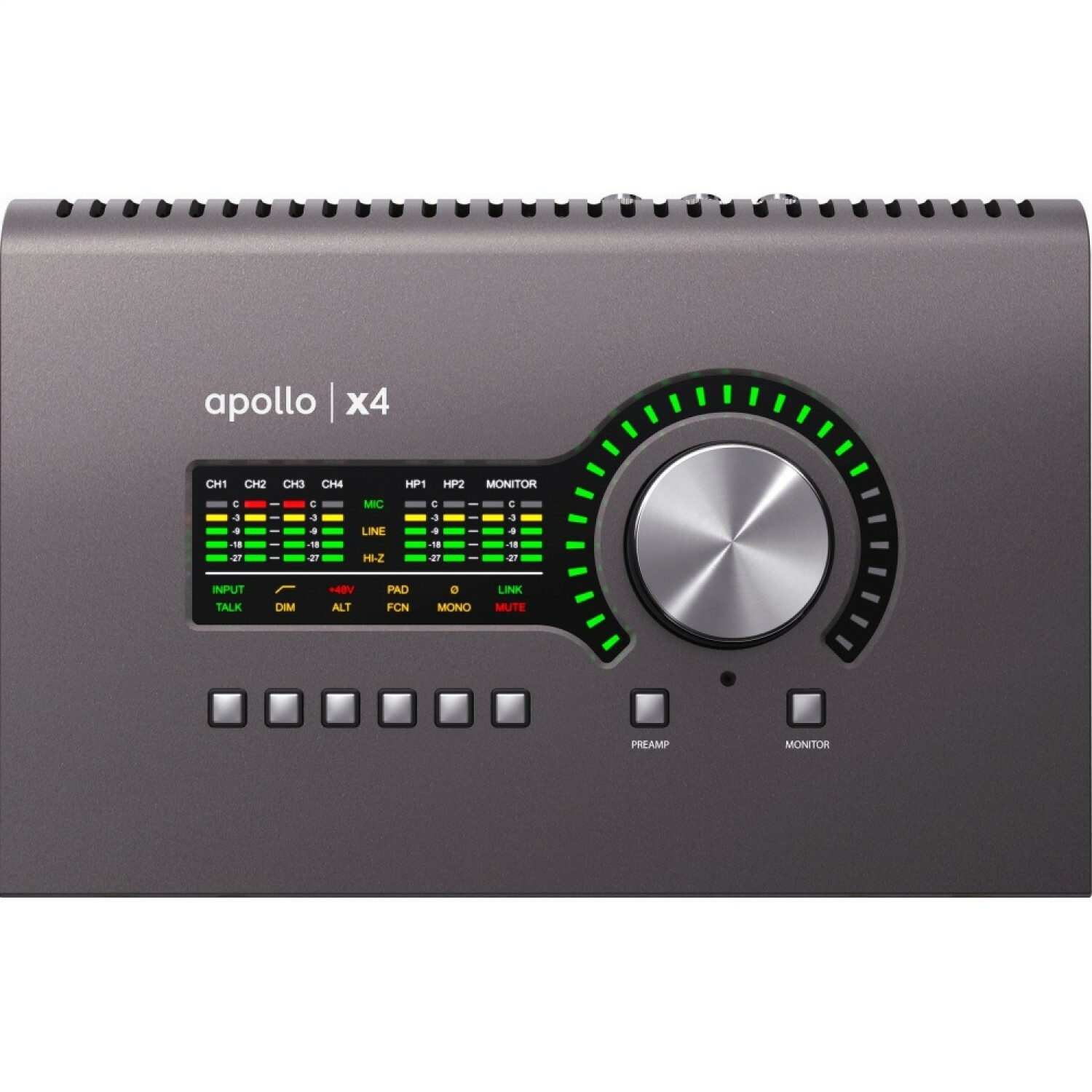 Universal Audio Universal Audio Apollo x4 Thunderbolt 3 錄音介面 (Heritage 版本) 進口預定 — 三峽錄音 / 音響