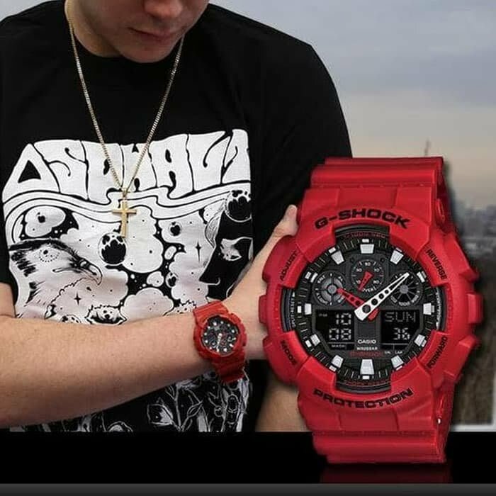 Casio G-Shock GA-100B-4A 手錶  (香港行貨)