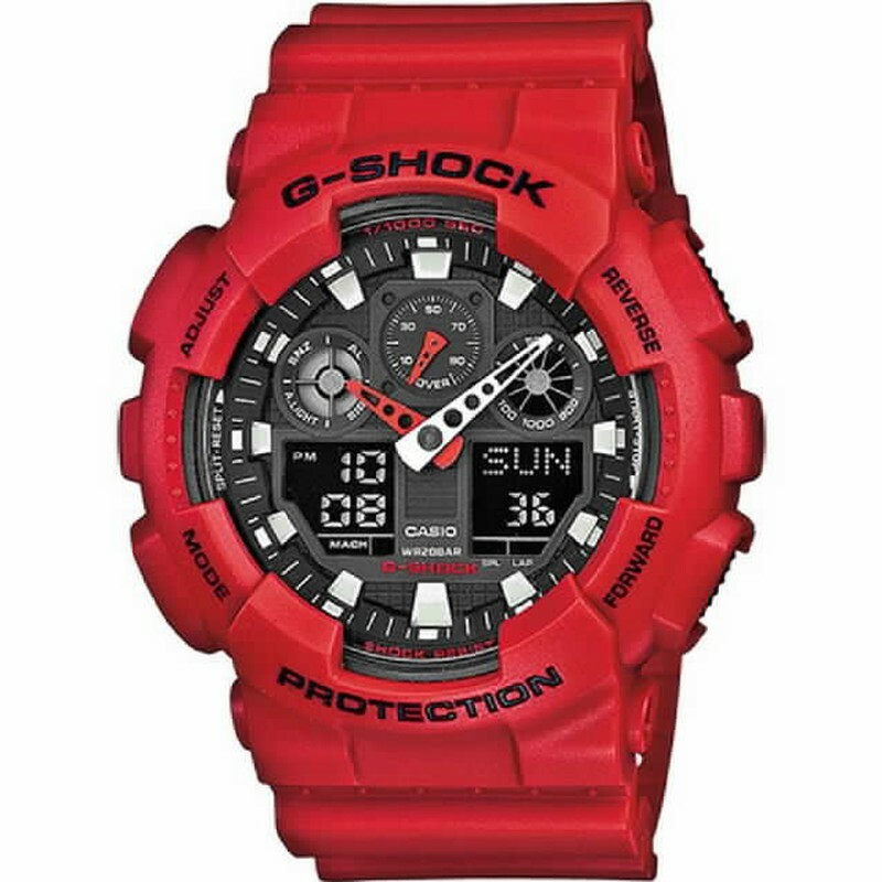 Casio G-Shock GA-100B-4A 手錶  (香港行貨)