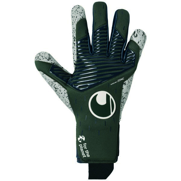 Uhlsport Speed Contact Black Supergrip+ HN 墨綠色龍門手套