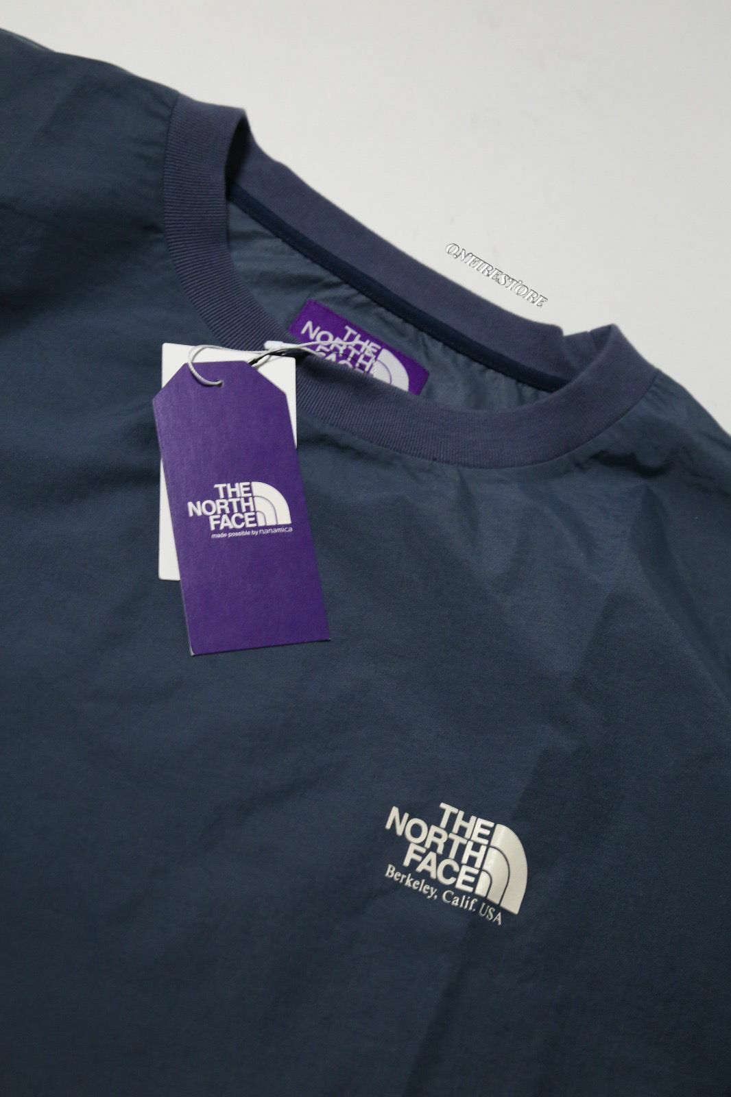 {現貨} 🎌🇯🇵The North Face Label Long Sleeve Woven Tee #跣水長Tee