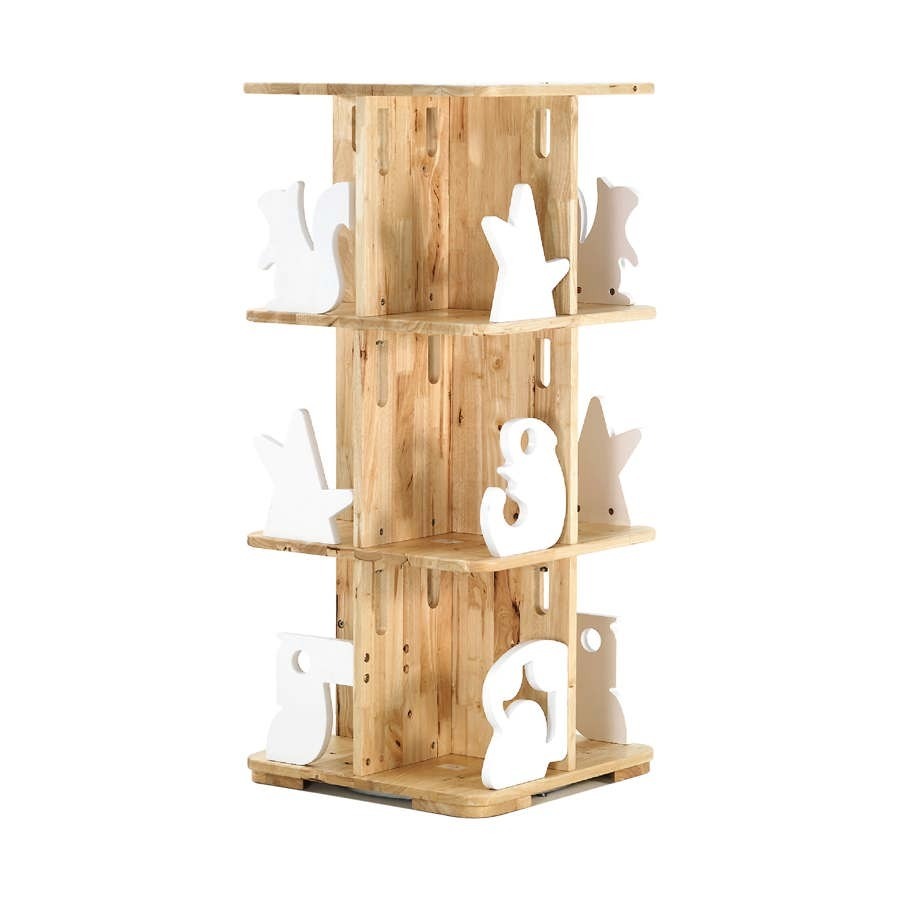 [登入會員即享優惠價]閱讀森林旋轉書櫃