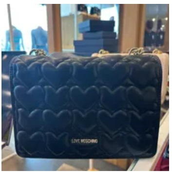 [S] LOVE MOSCHINO JC4248PP0CKG0000 MORSA QUILTED PU,NERO, 8051578887588 (SLM188)