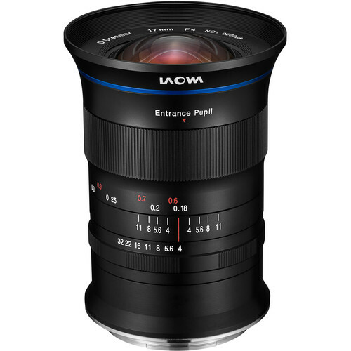 LAOWA 17mm f/4 GFX Zero-D Lens