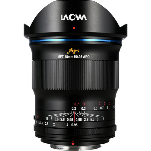 LAOWA ARGUS 18mm f/0.95 MFT APO Lens