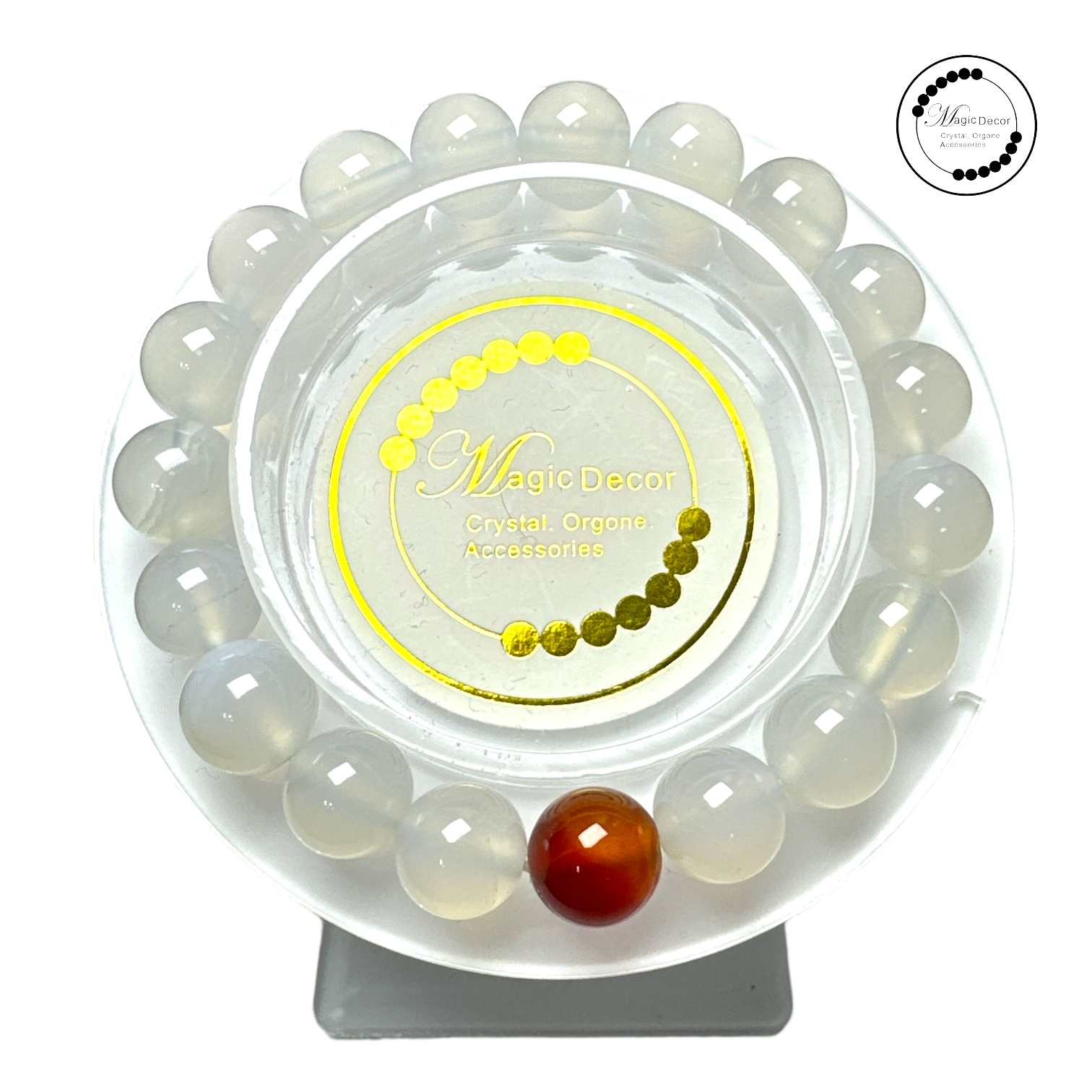 250925 - A6 10mm+傳承級高冰荔枝凍手串