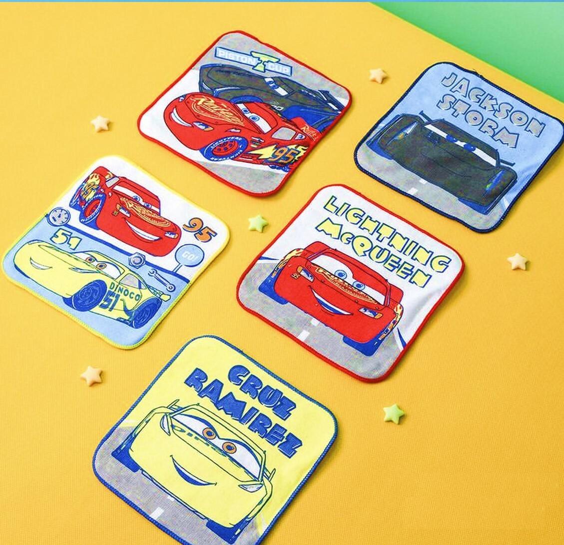 迪士尼反斗車王 - 5P兒童純棉多用途抹手巾