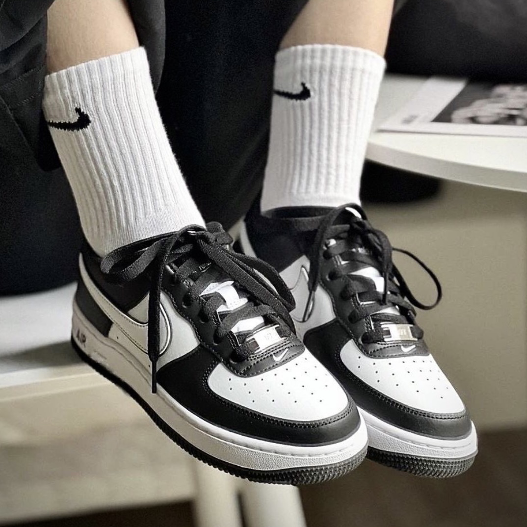 Nike Air Force 1 Panda 黑白熊貓 經典款 AF1 鐵牌