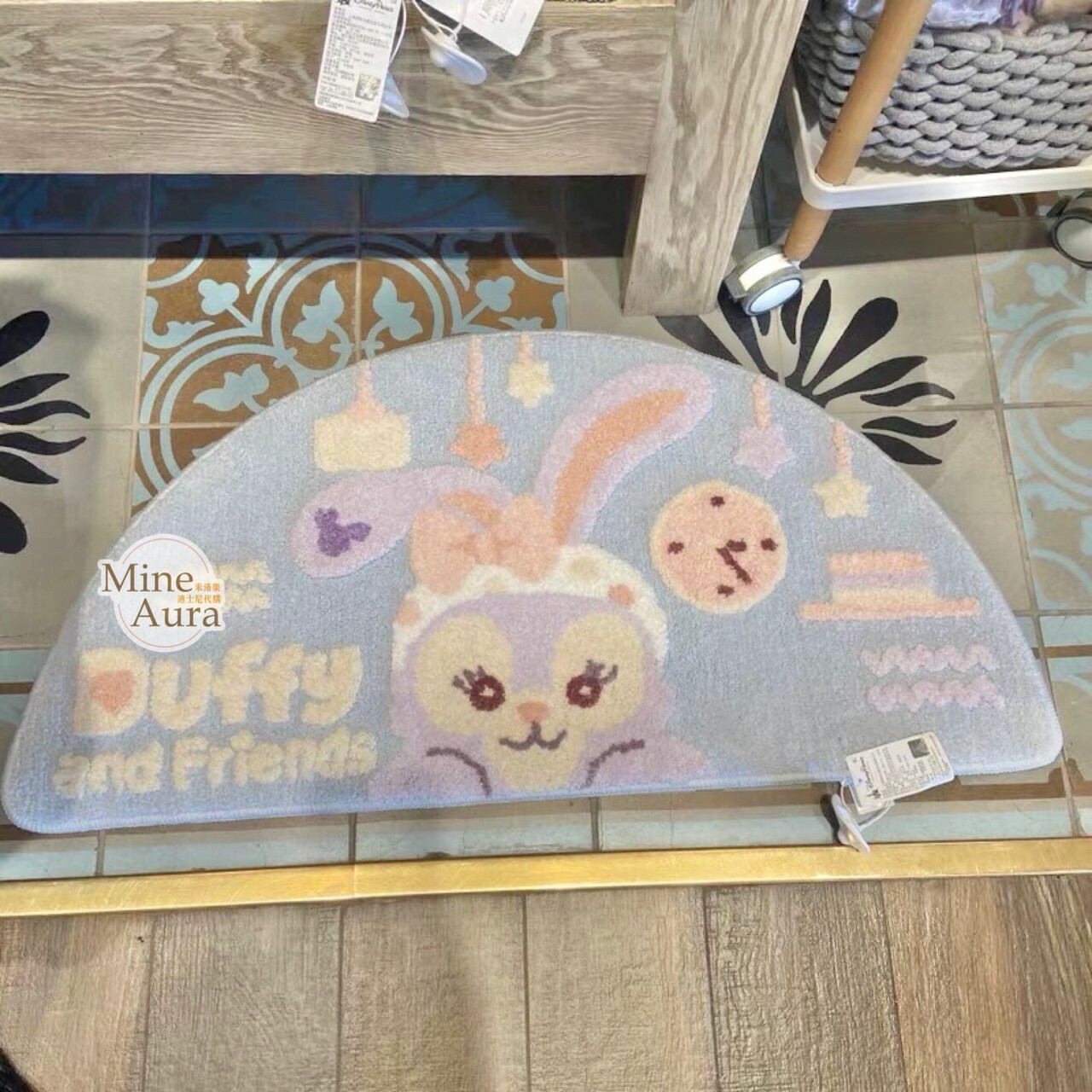 (限時特價) 暖暖家居 史黛拉露 星黛露 StellaLou 半圓 防滑 地墊 -上海迪士尼樂園