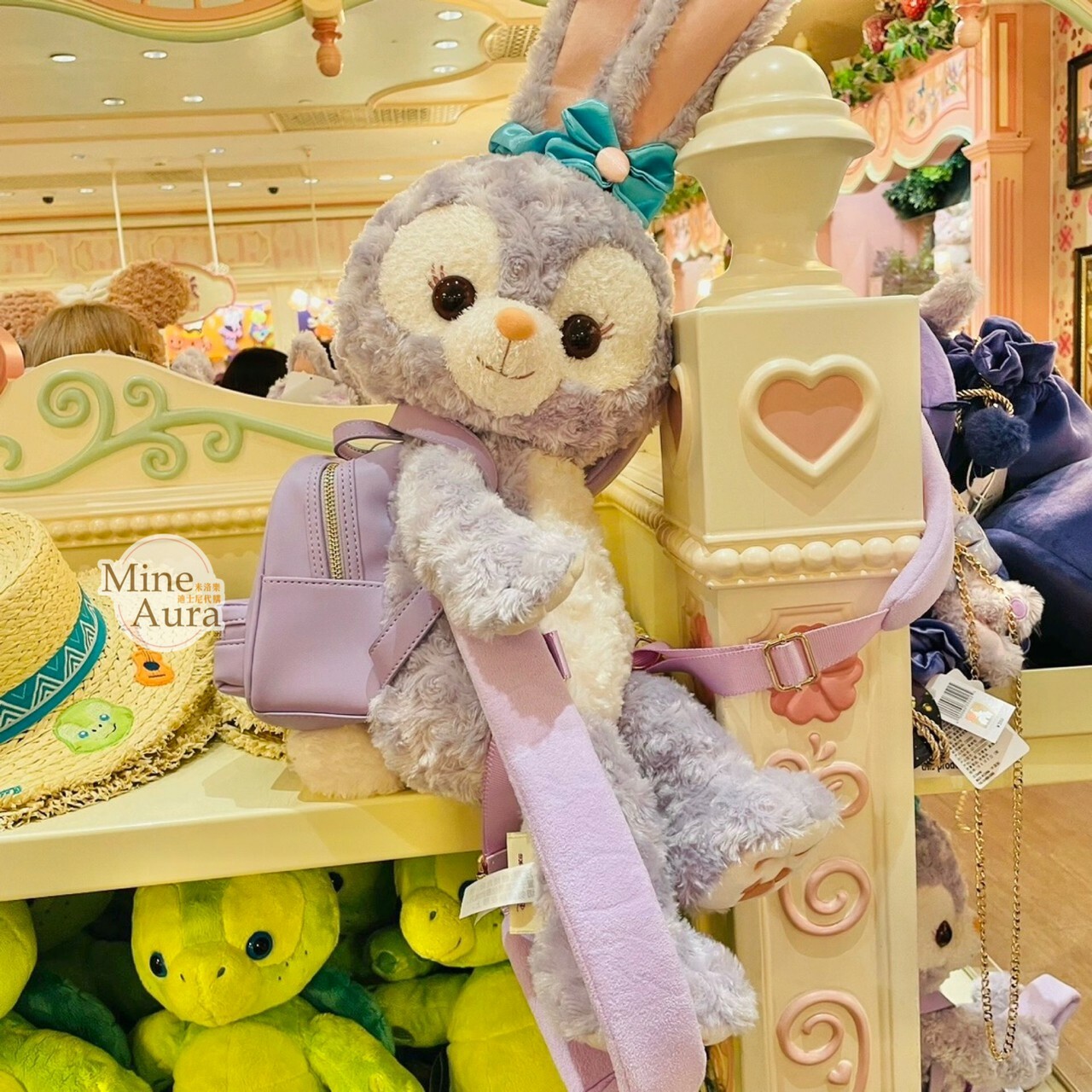 史黛拉露 星黛露 StellaLou 絨毛娃娃 趴趴 設計 造型 後背包 雙肩包 -上海迪士尼樂園