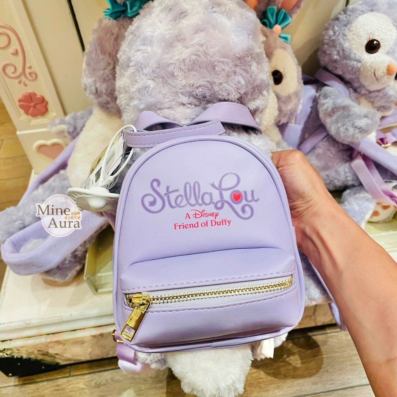 史黛拉露 星黛露 StellaLou 絨毛娃娃 趴趴 設計 造型 後背包 雙肩包 -上海迪士尼樂園