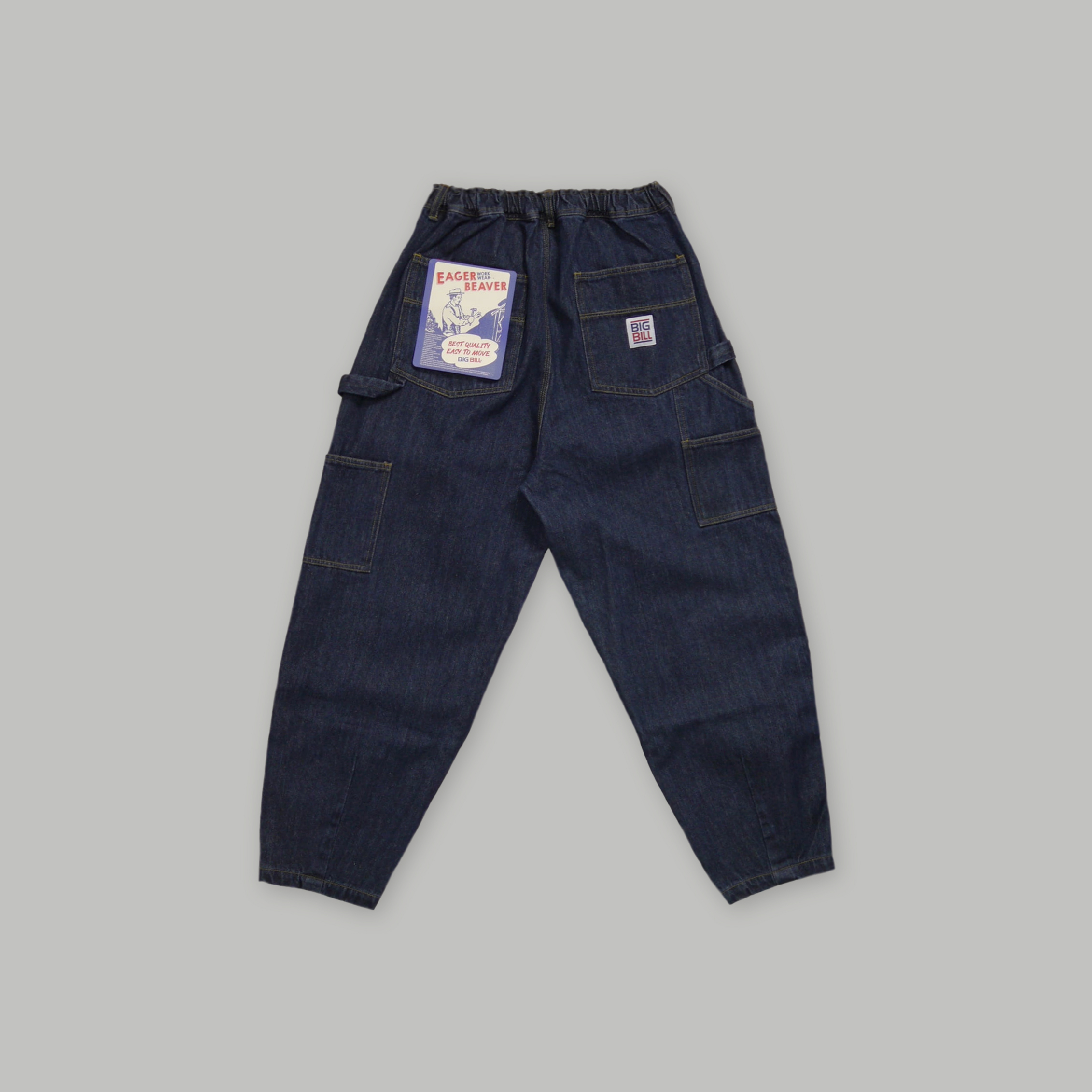 BIG BILL 調節配置畫家褲 ╭ 2色 ╮