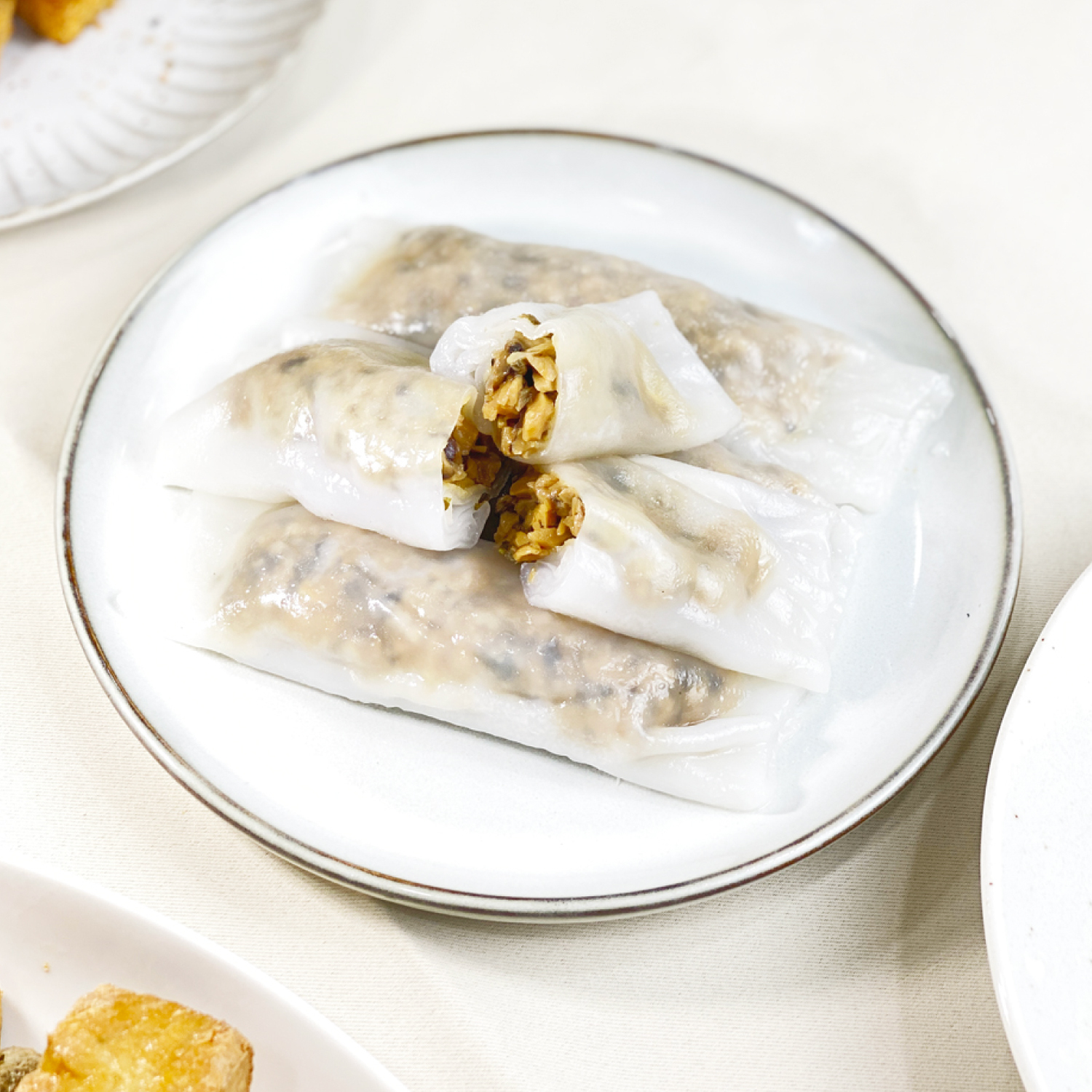 港式菌菇河粉5入(純素)