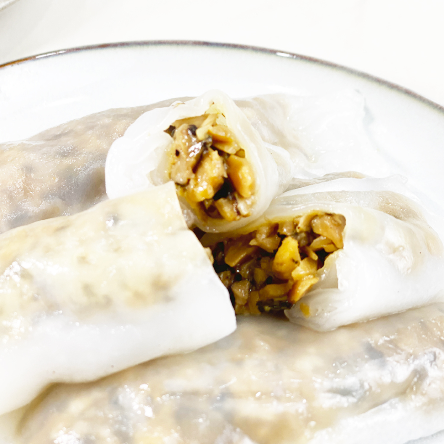 港式菌菇河粉5入(純素)