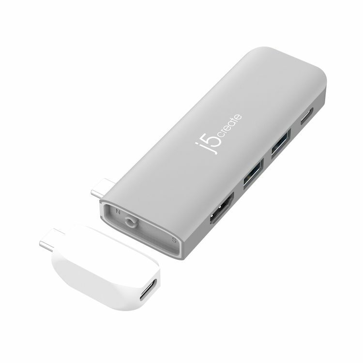 j5create JCD394 USB-C 6K MacBook Air M2 專用集線器