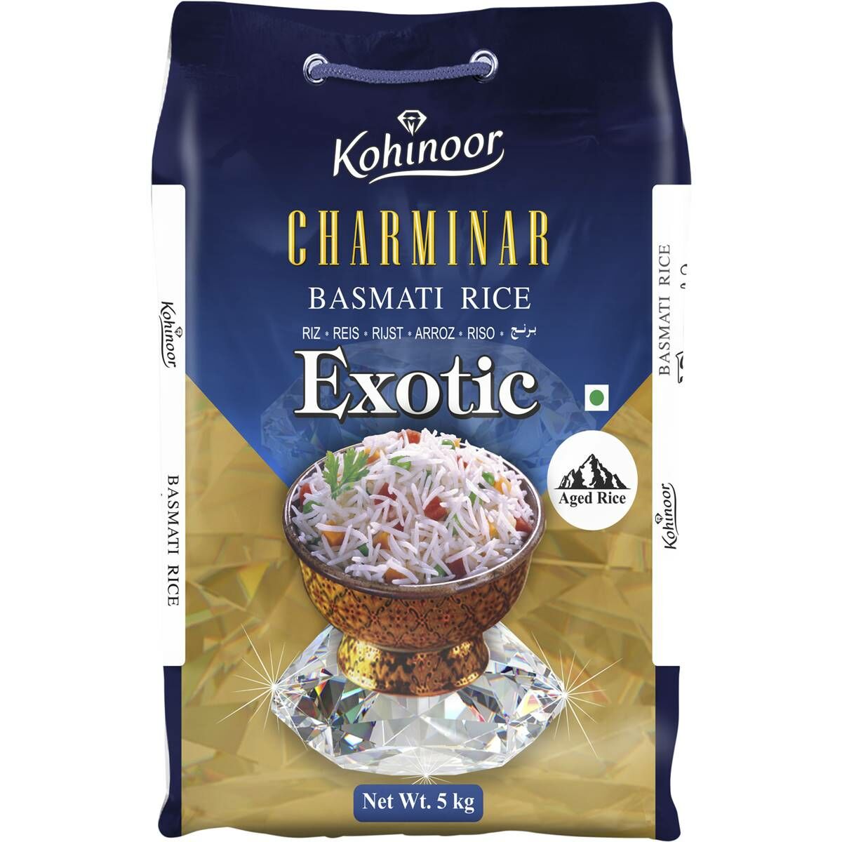 Kohinoor Charminar Exotic Basmati Rice 5kg