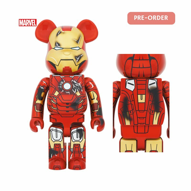 Bearbrick ironman mark VII Damage Ver. 1000%