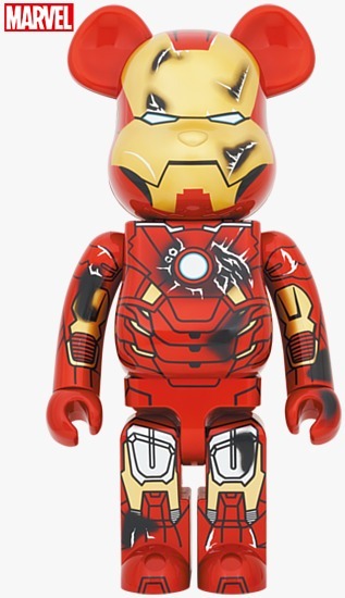 Bearbrick ironman mark VII Damage Ver. 1000%