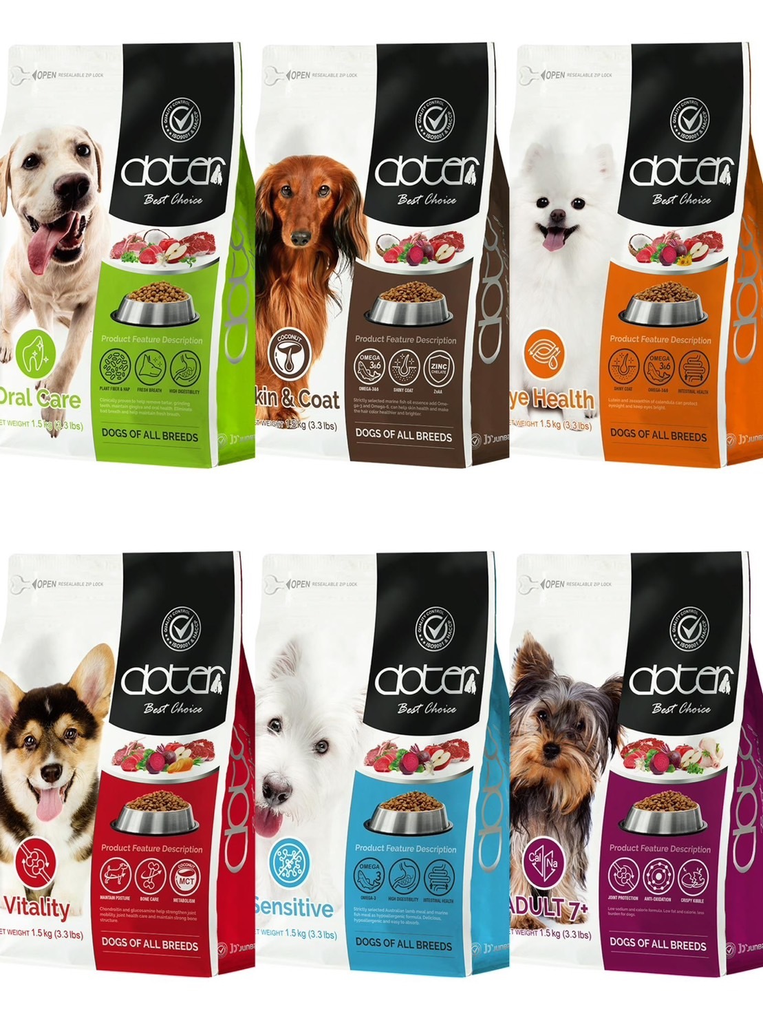 doter 寵愛物語狗飼料全品項