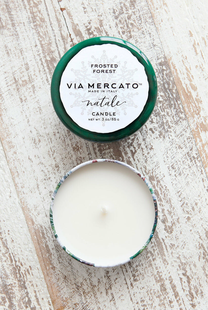 【VIA MERCATO】Natale Mini Candle - Frosted Forest