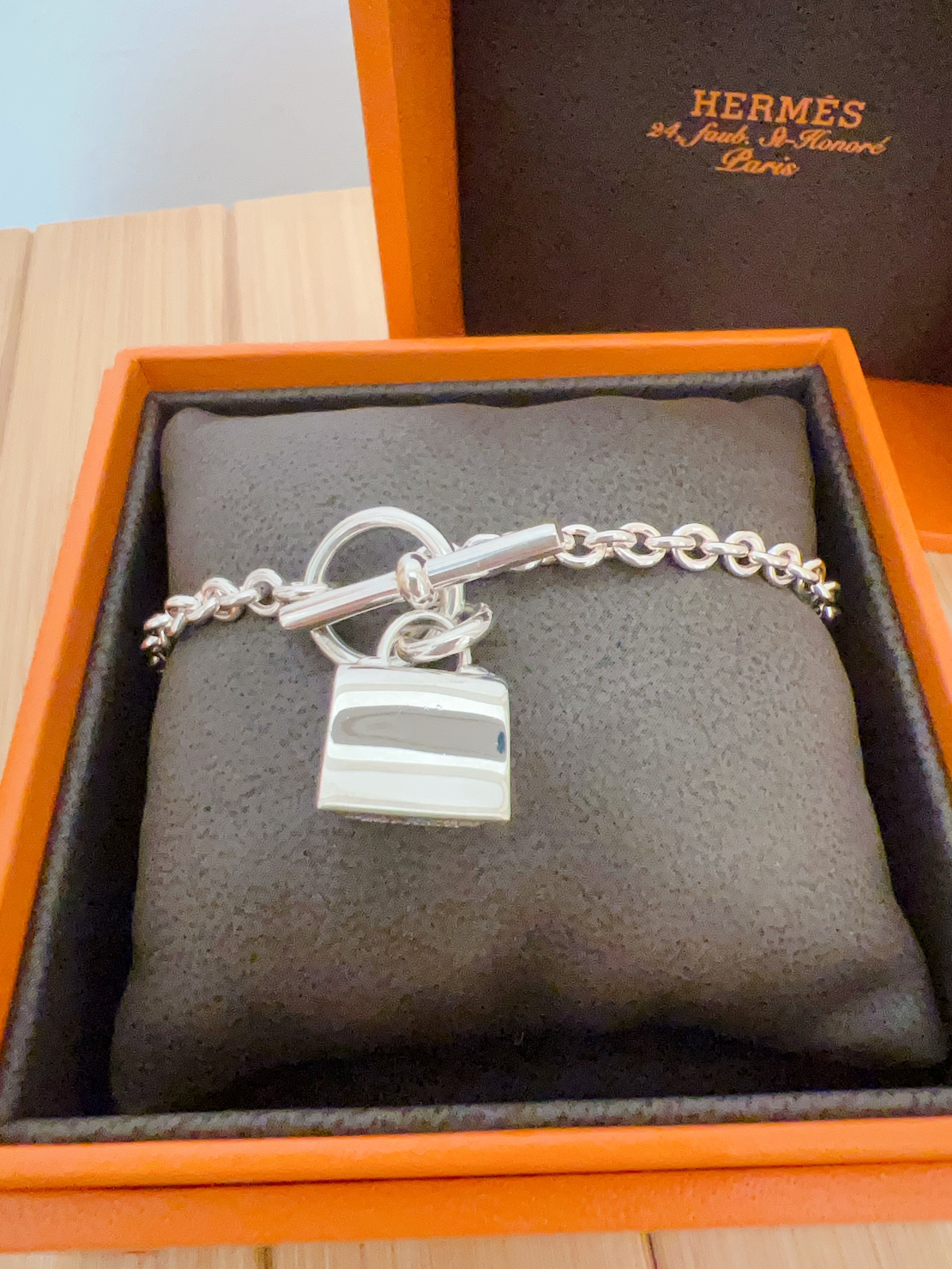 *Unused* Hermes Kelly Amulettes Bracelet