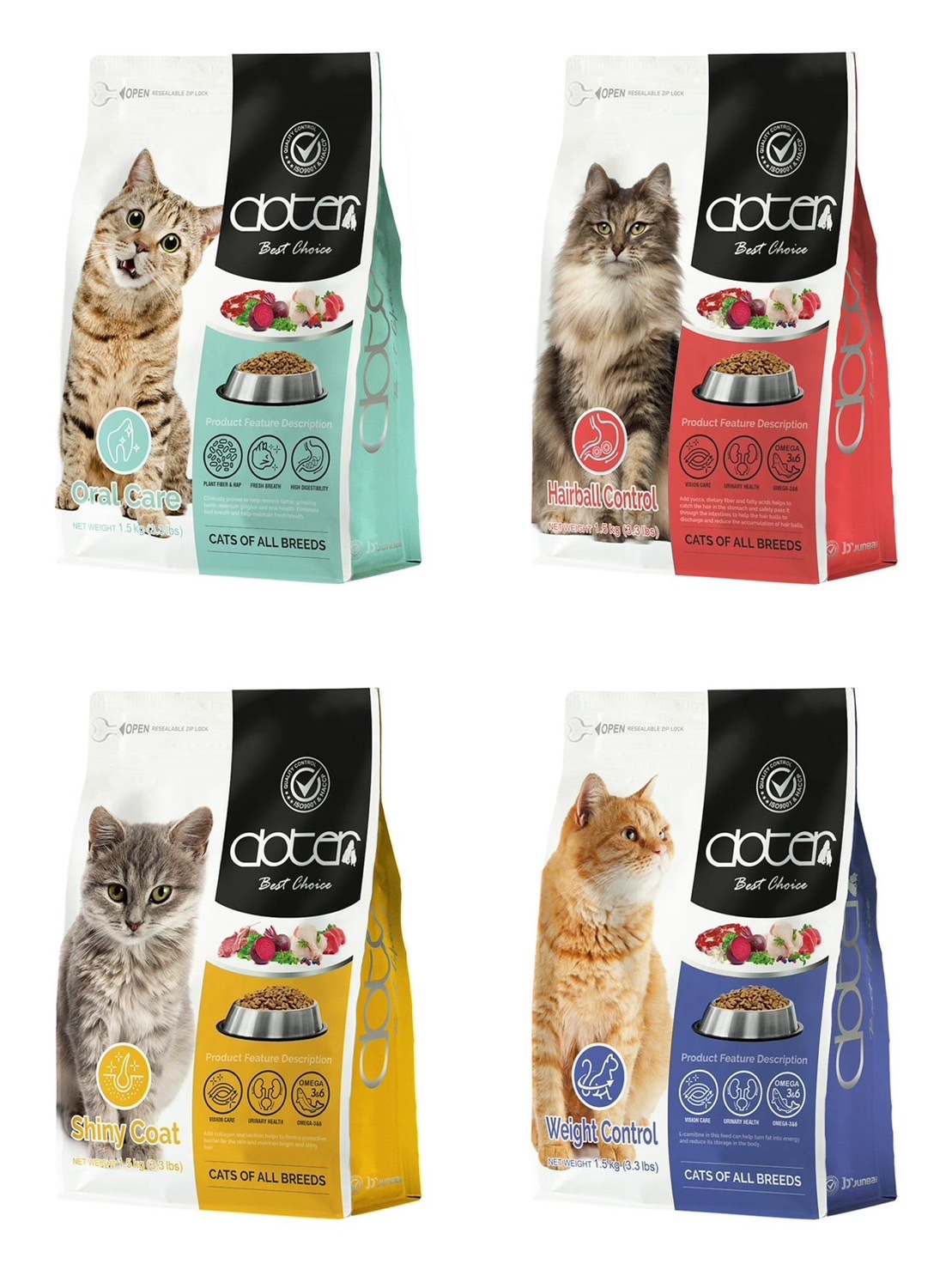 doter寵愛物語 貓咪飼料全品項