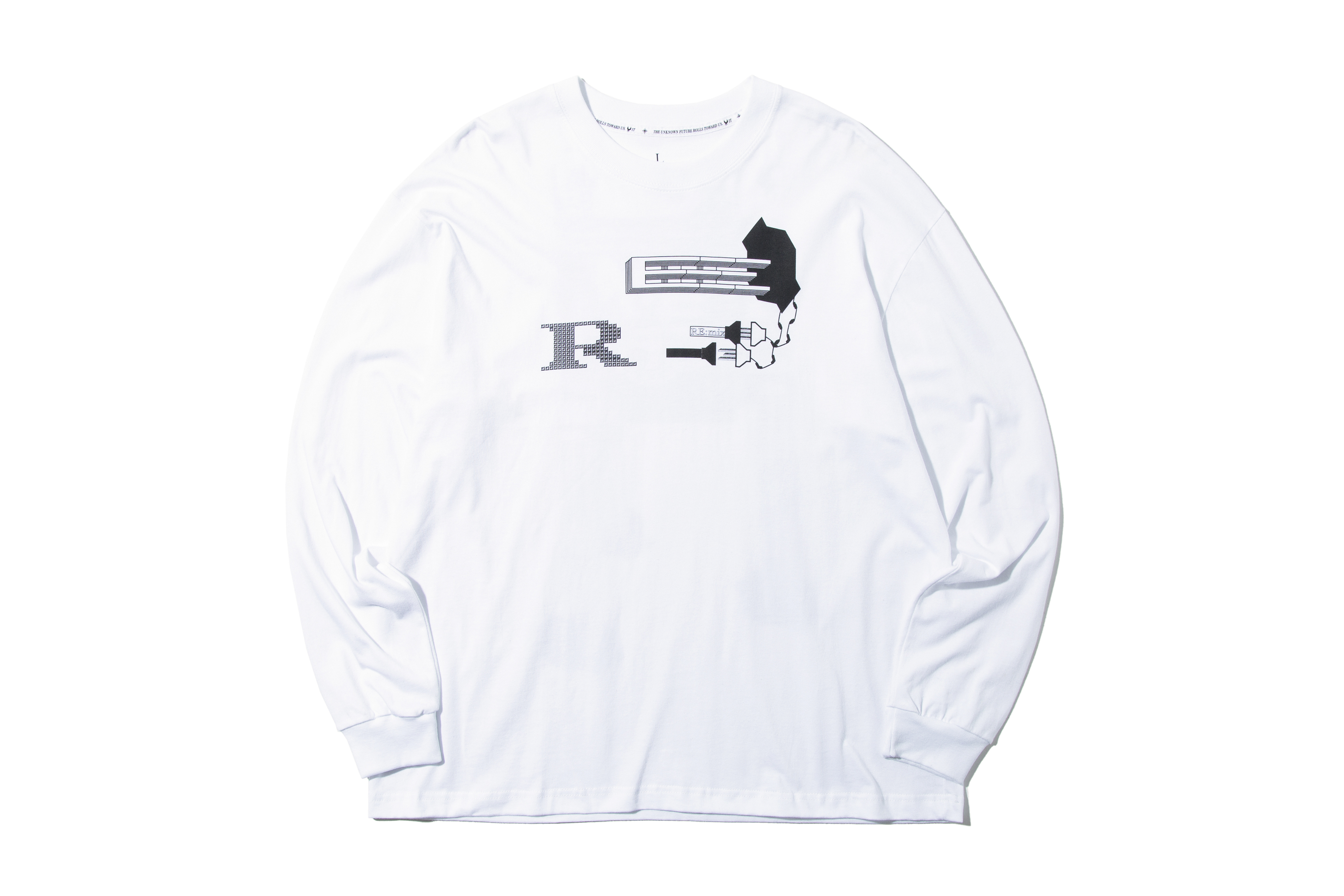 REMIX "STRUCTURE LS TEE" (White)