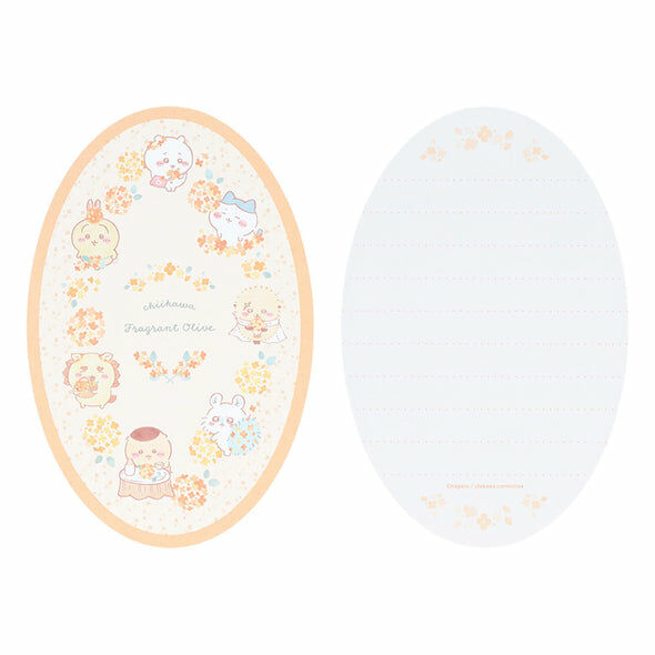 預訂｜Chiikawa Fragrant Olive 信紙信封set (大家)