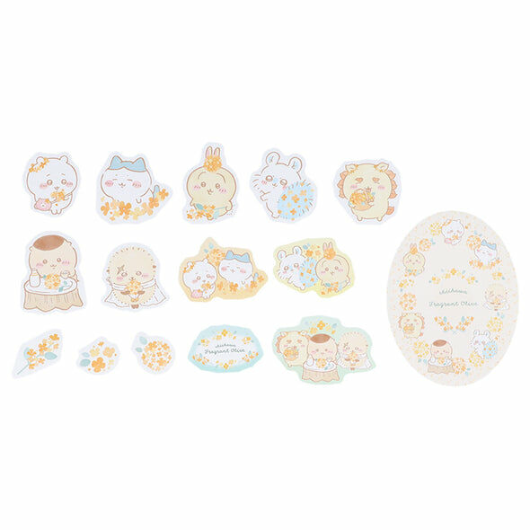 預訂｜Chiikawa Fragrant Olive 紙袋貼紙包 (大家)