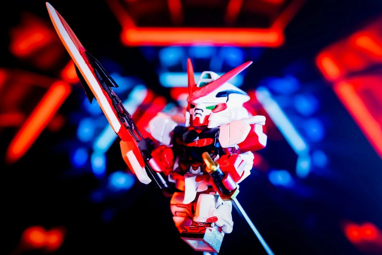 【Minifigs.Factory】迷網高達紅色機 Gundam Astray red FRAME