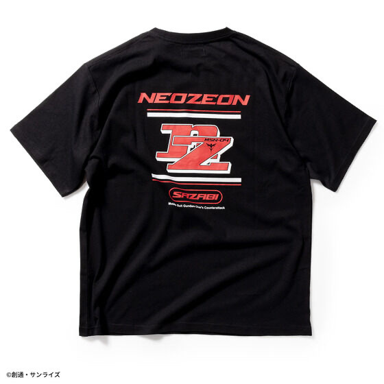 Pbandai 預訂2023/10月 STRICT-G『機動戦士ガンダム 逆襲のシャア』半袖Tシャツ ネオ・ジオン⚠️⚠️熱賣款‼️落單前請先PM查詢貨源