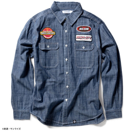 Pbandai 預訂2023/10月 STRICT-G『機動戦士ガンダム 逆襲のシャア』シャンブレーシャツ シャア⚠️⚠️熱賣款‼️落單前請先PM查詢貨源