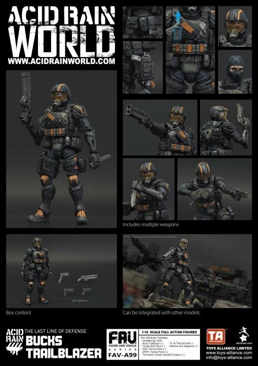 Toys Alliance : Acid Rain 1/18 FAV-A99 公鹿破障者