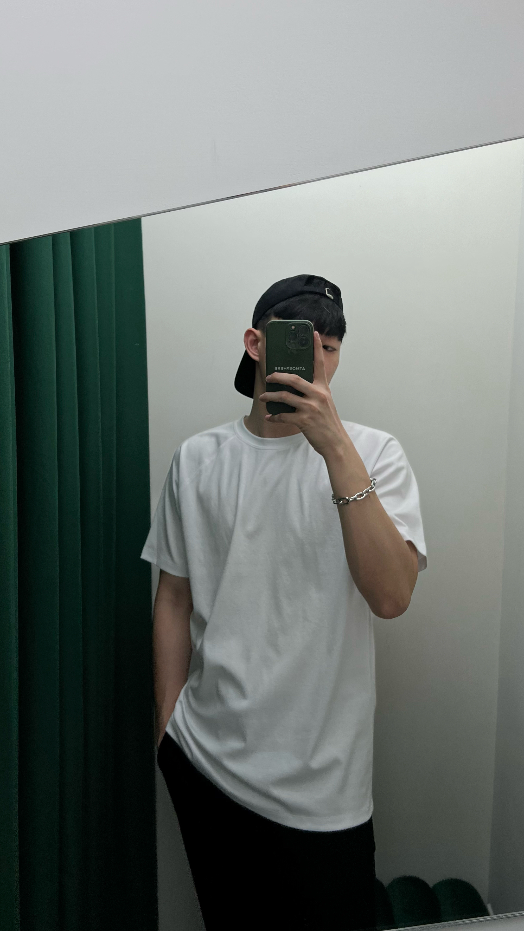 [1atm] 打底-斜線上衣