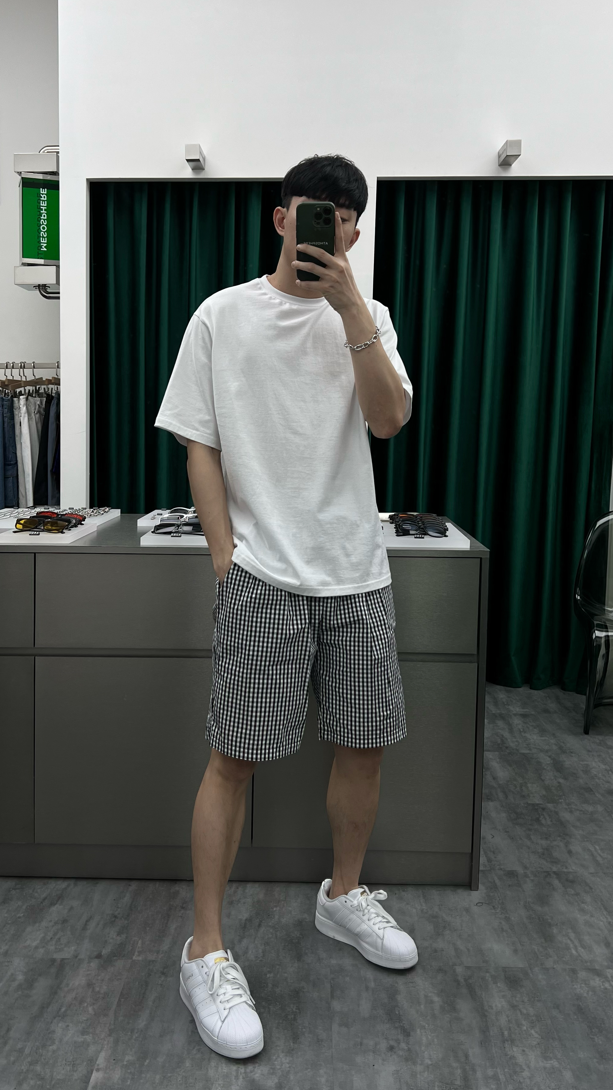 [1atm] 鬆緊腰防潑水短褲