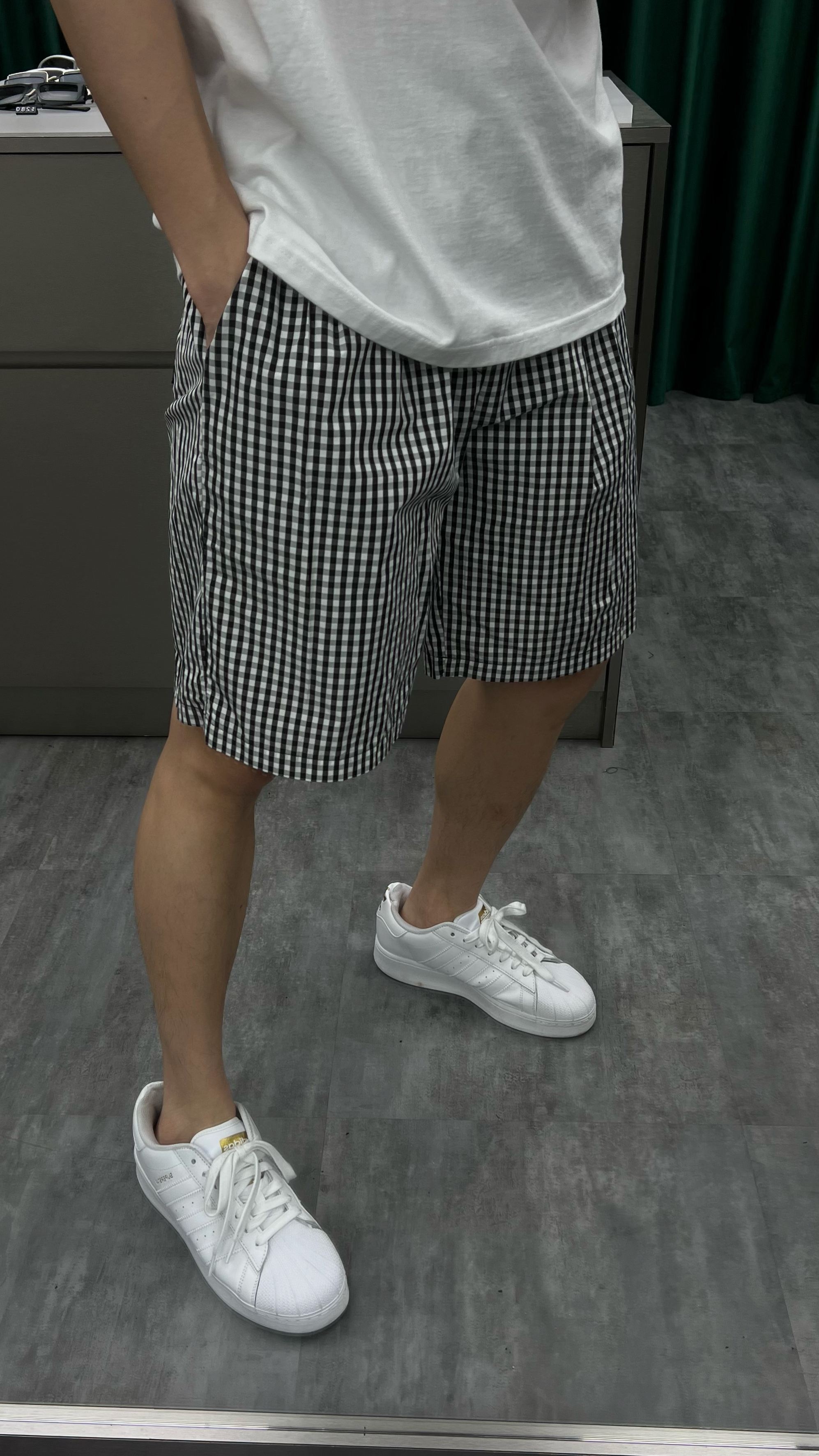 [1atm] 鬆緊腰防潑水短褲