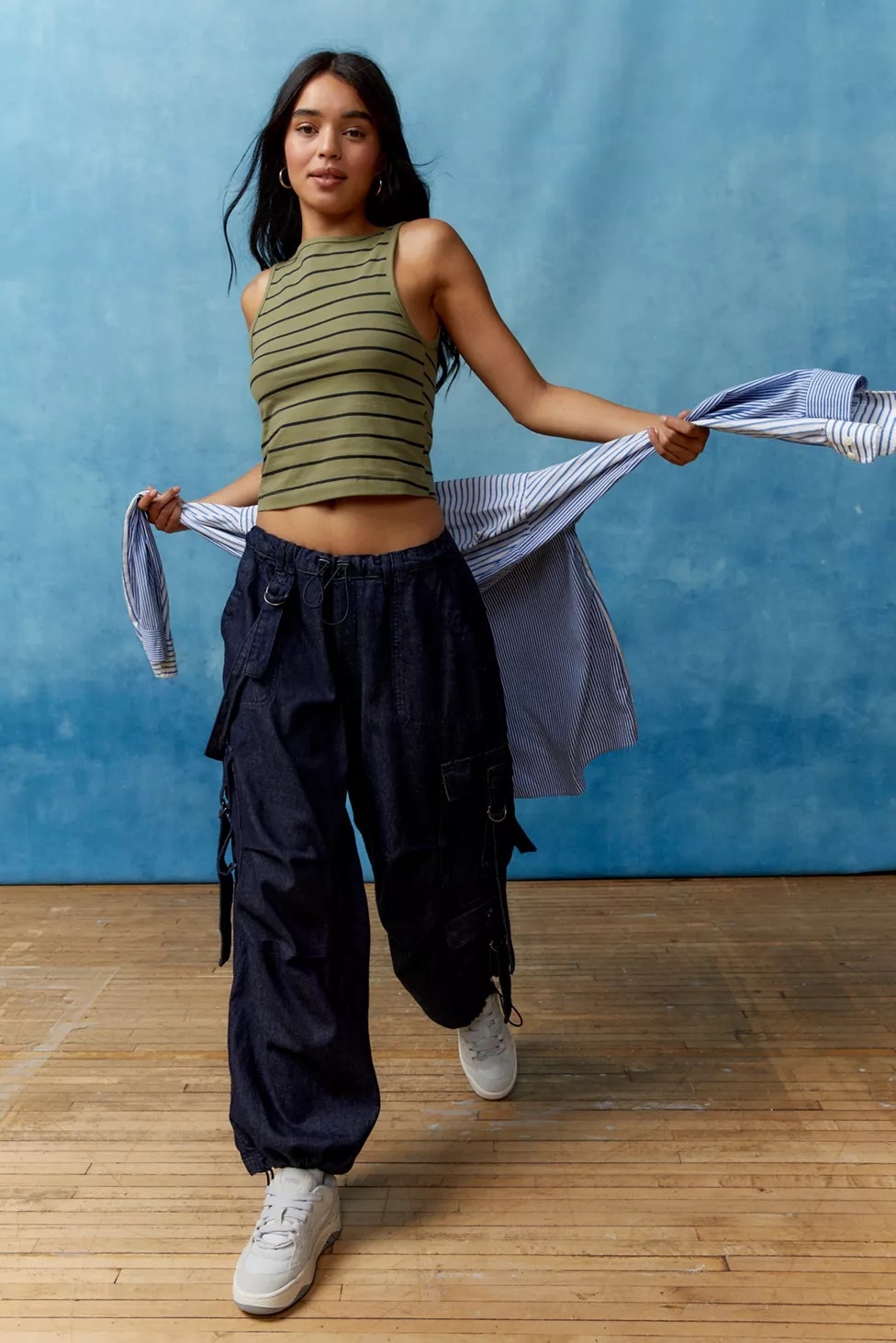 UO BDG 牛仔工裝褲