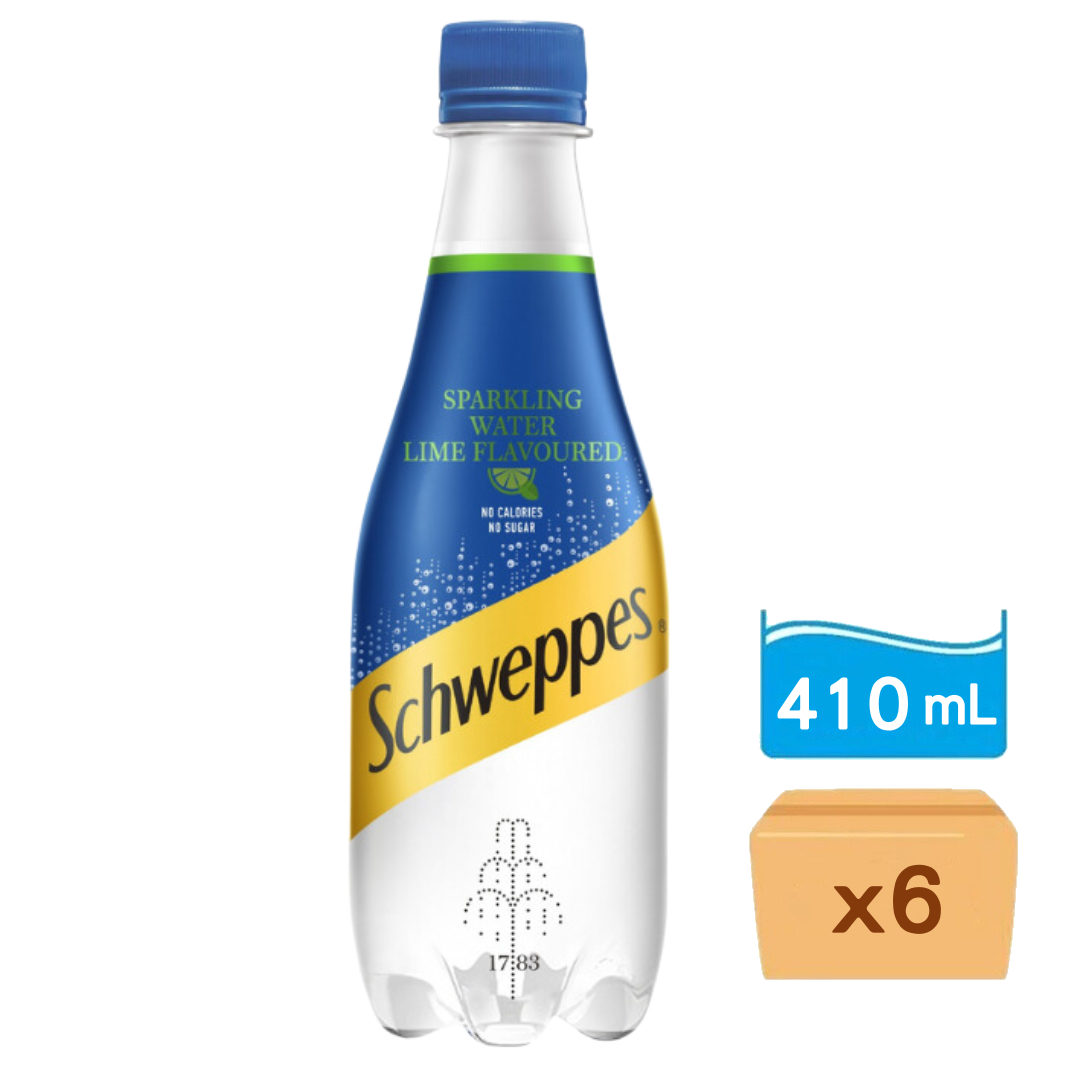 玉泉-青檸味有汽水410ml x 6膠樽